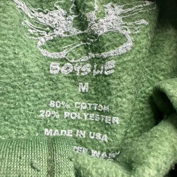 NWOT BOYS LIE Women’s/Teens Josh Grunfeld Green Sweatpants - Size Medium - Picture 4 of 8